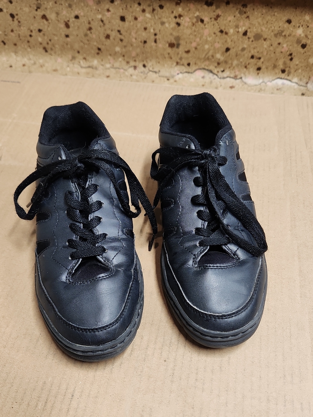 Bloch Black Lace-Up Women's Dance Sneakers